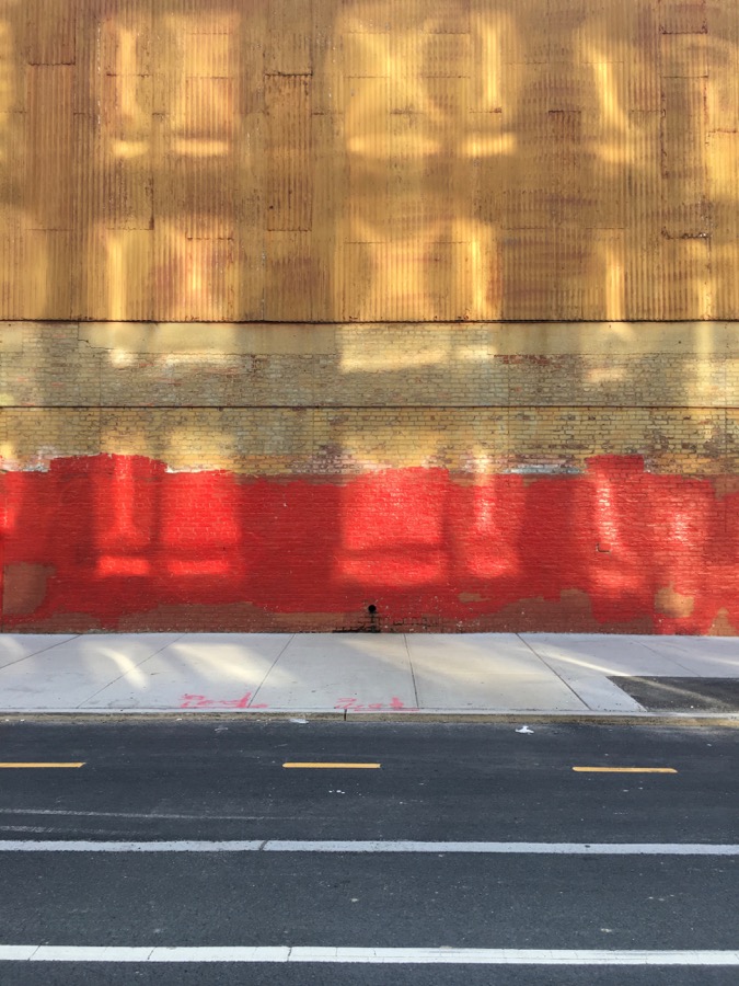 Brown and red brick wall