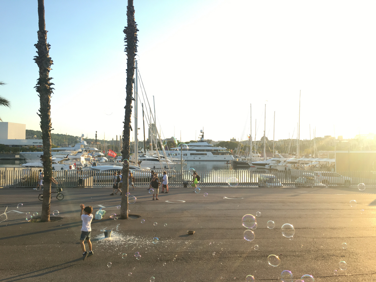 Barcelona by the pier