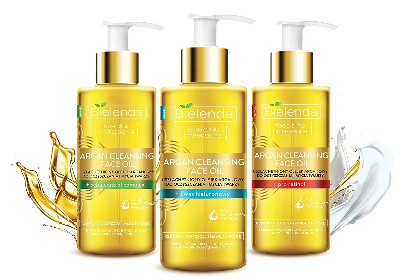 Argan cleansing face oil