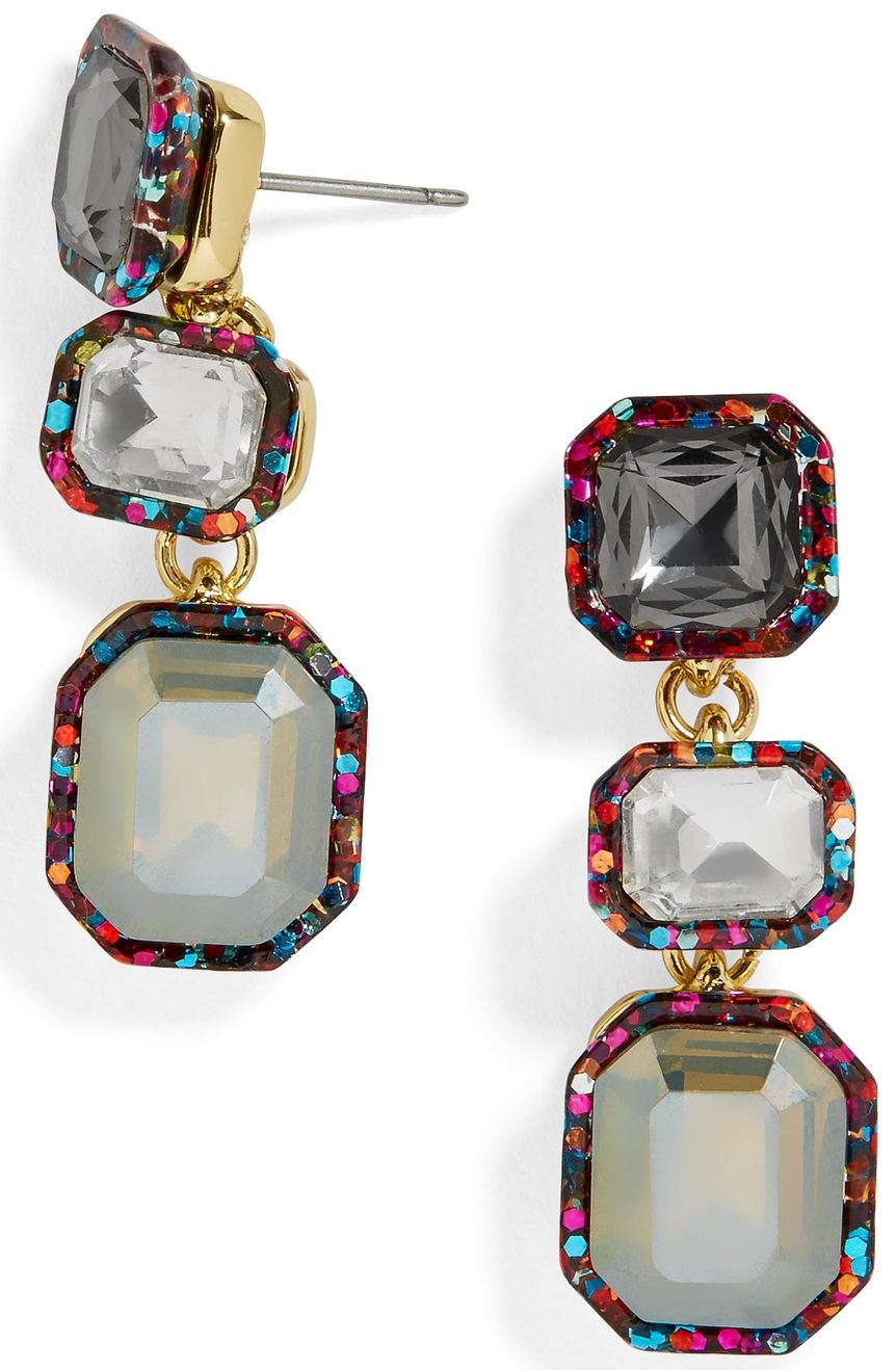 Bauble Bar Renee gem earrings