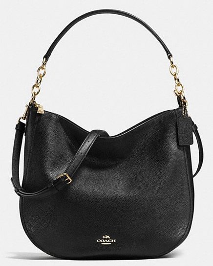 Coach Chelsea Hobo Bag in black