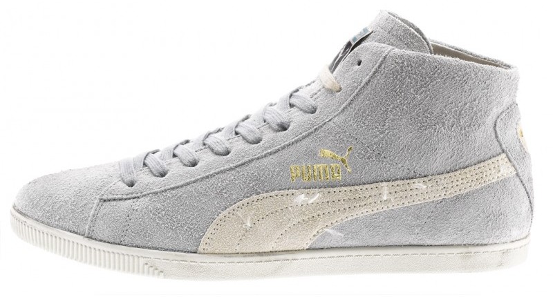 Puma Gylde light grey suede sneaker
