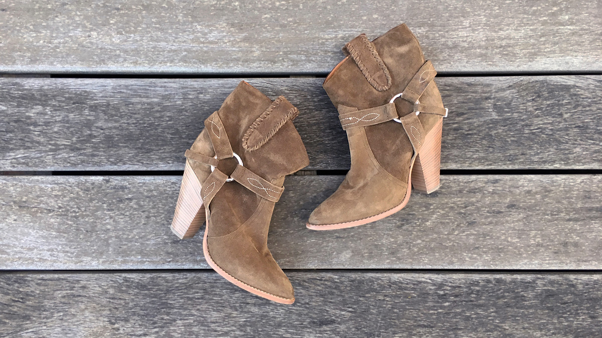 Isabel Marant boots side view