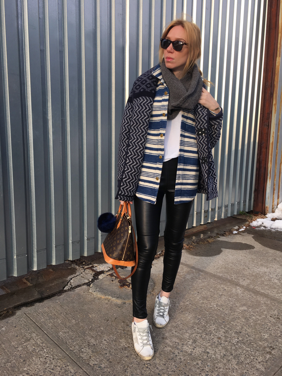 Woman posing in outfit