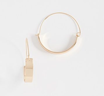 Rebecca Minkoff gold hoops