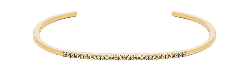 Gold bangle from Revolve