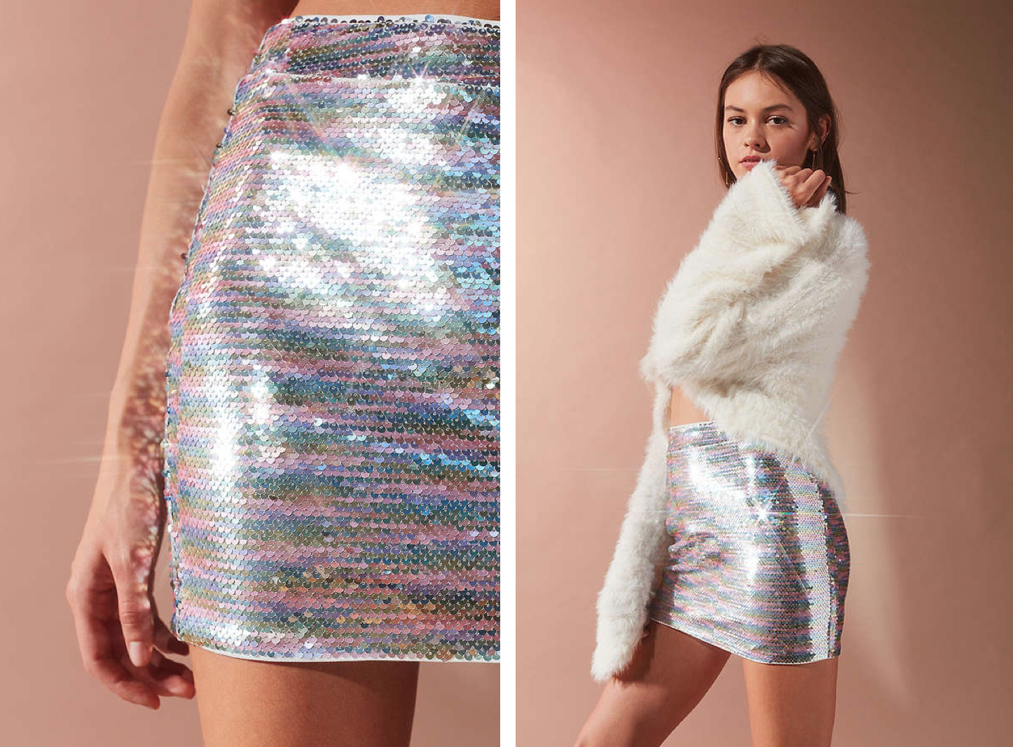 Sequin skirt from Urban Outfitters