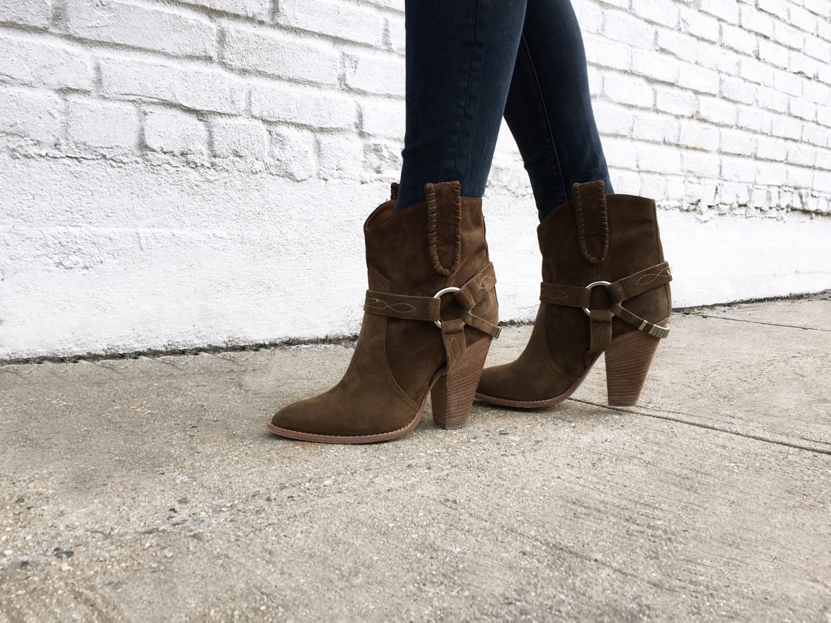 Side detail shot of heels