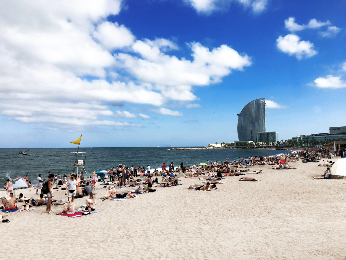 Beach in Barcelona